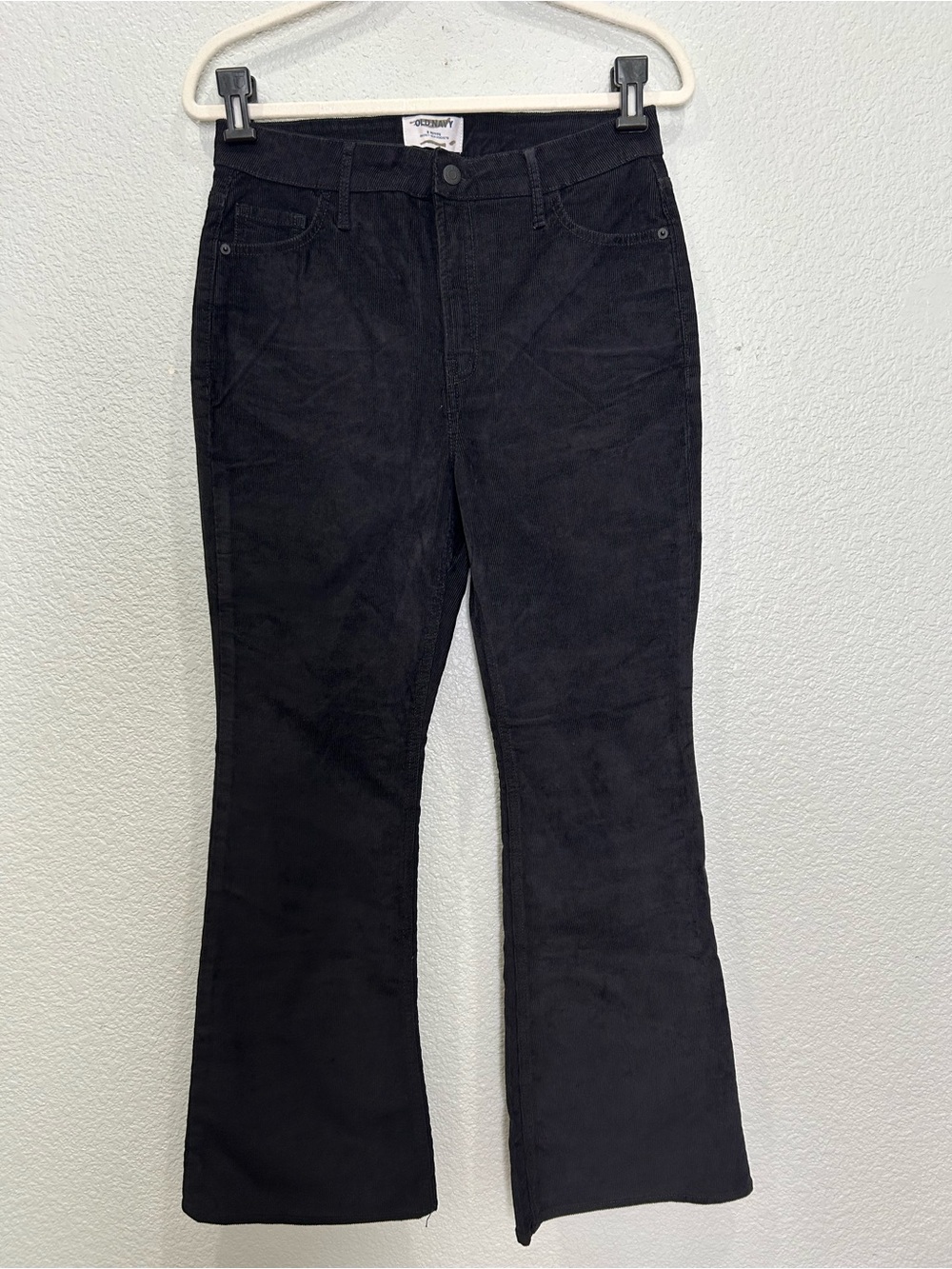 Old Navy Black Corduroy Boot Cut Pants | Size 6 Petite